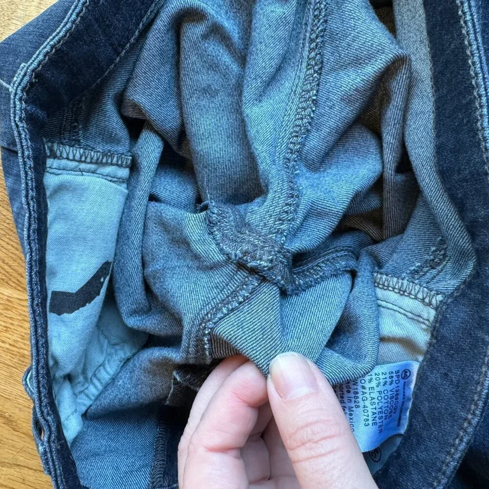 Adriano Goldschmied The Legging Ankle Jeans Dark Wash Size 29 Regular